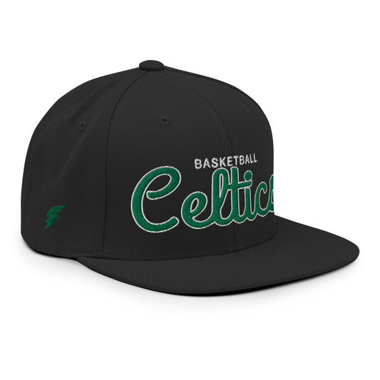 Celtics Classic Black Snapback