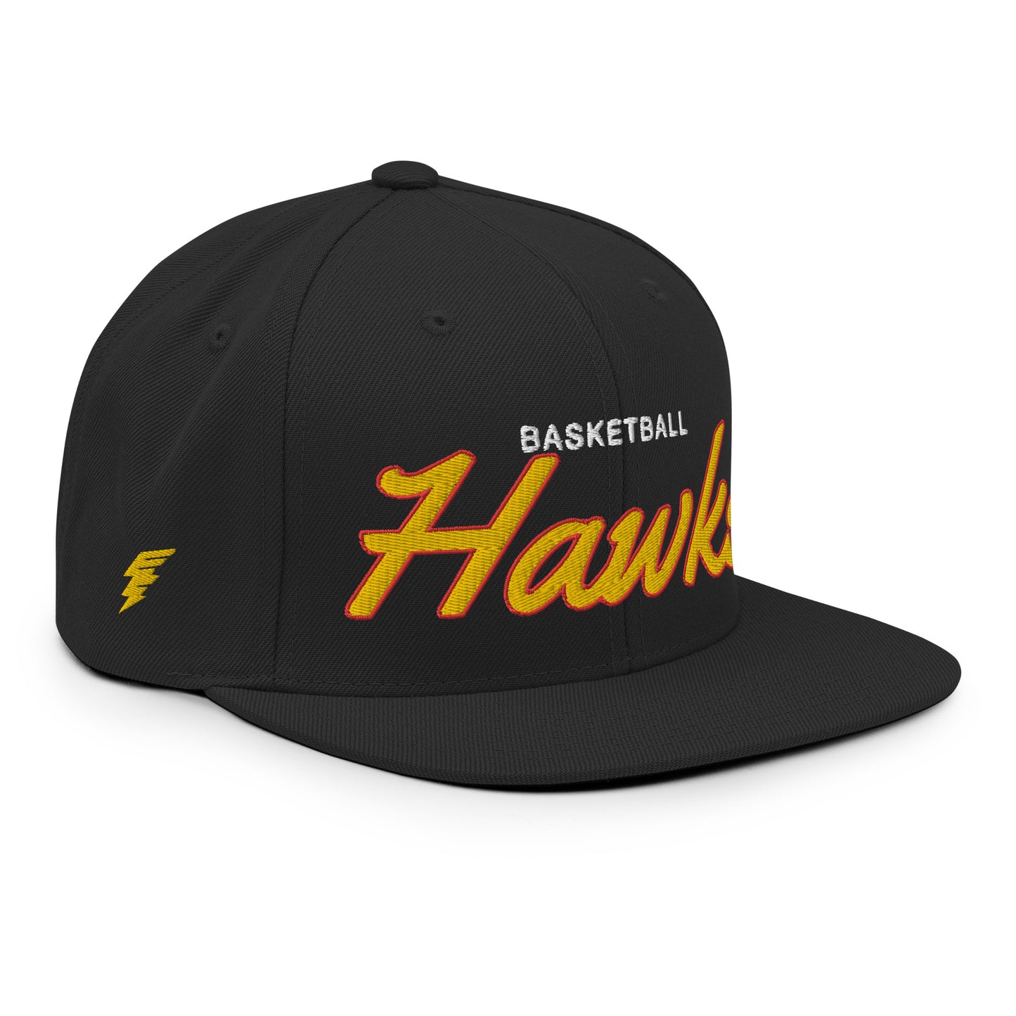 Hawks Classic Black Snapback