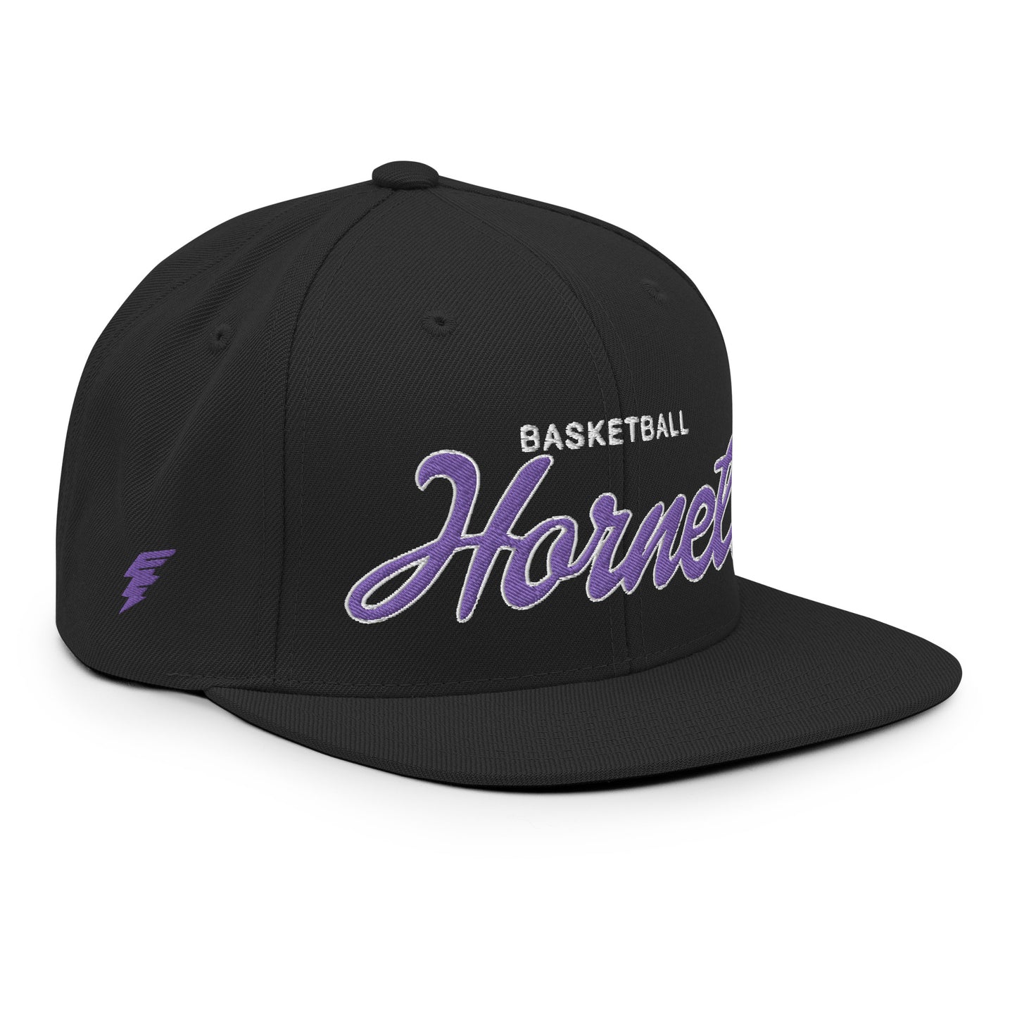 Hornets Classic Black Snapback