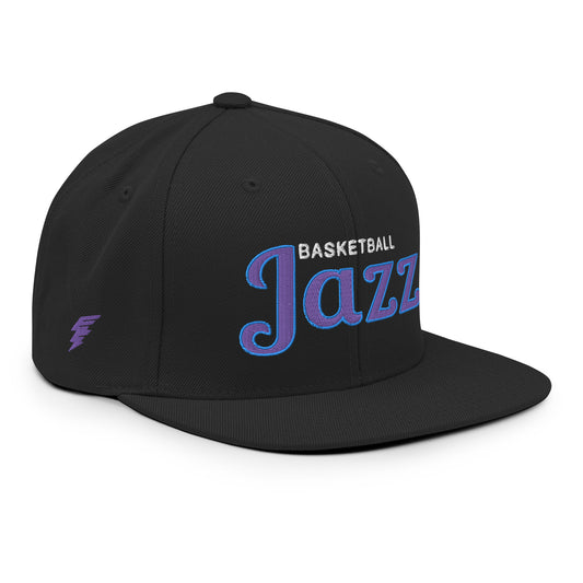 Jazz Classic Black Snapback