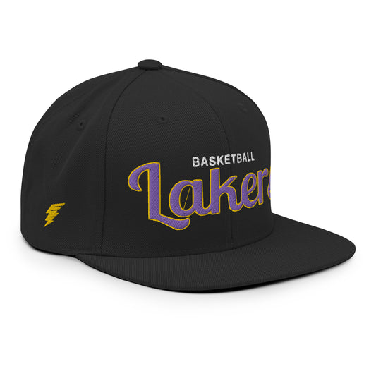 Lakers Classic Black Snapback