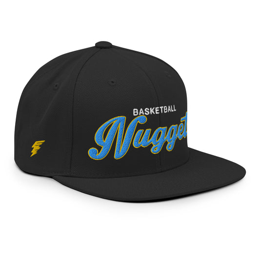 Nuggets Classic Black Snapback