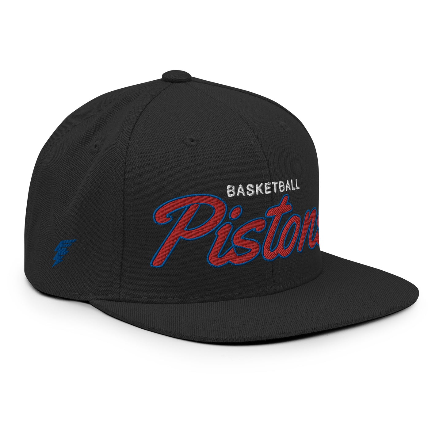 Pistons Classic Black Snapback
