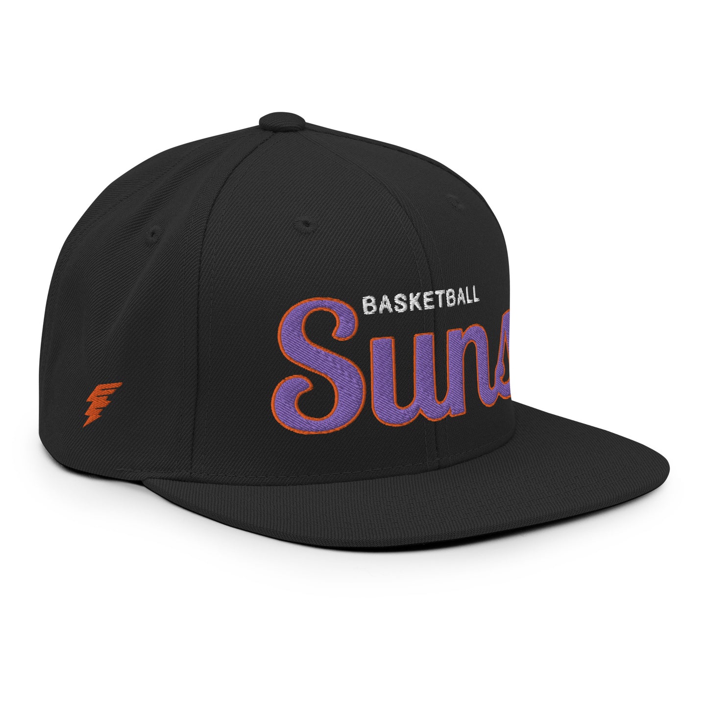 Suns Classic Black Snapback