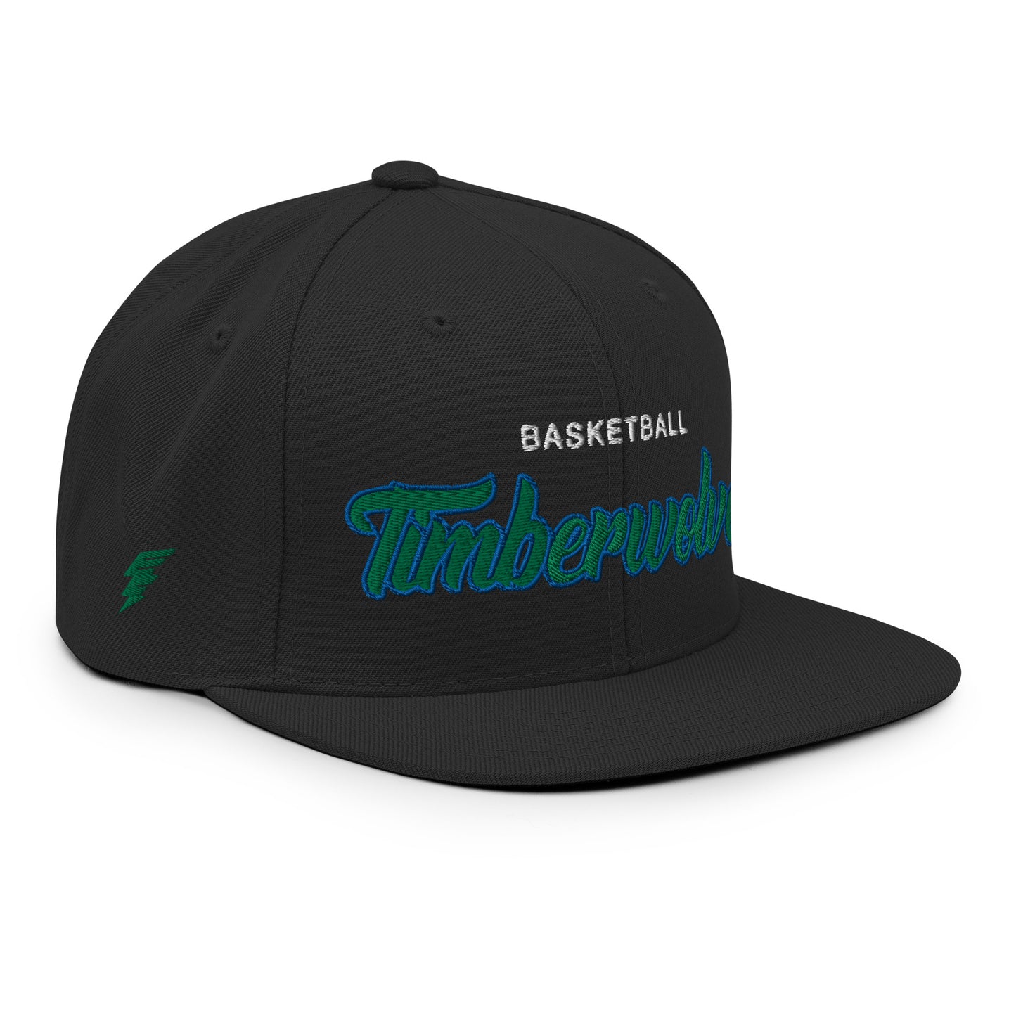 Timberwolves Classic Black Snapback