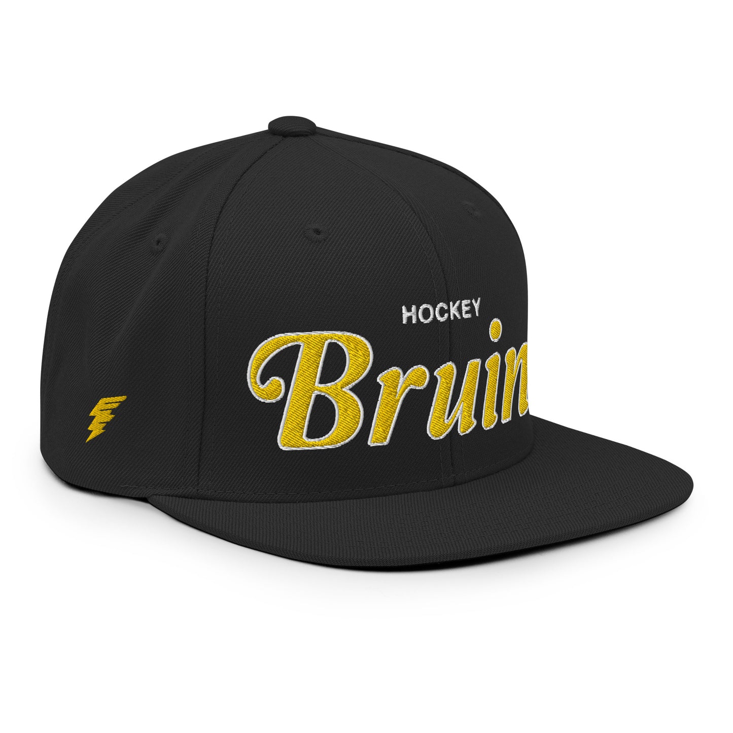Bruins Classic Black Snapback