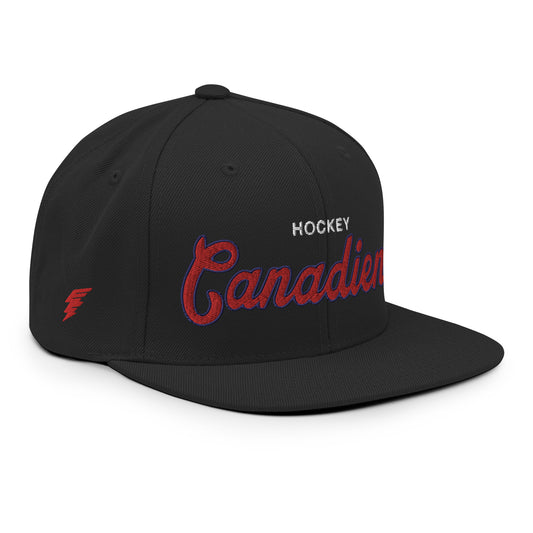 Canadiens Classic Black Snapback
