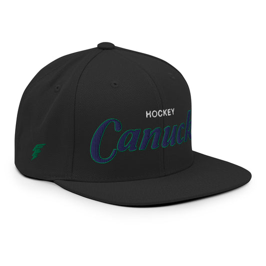 Canucks Classic Black Snapback