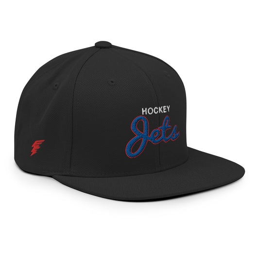 Jets Classic Black Snapback