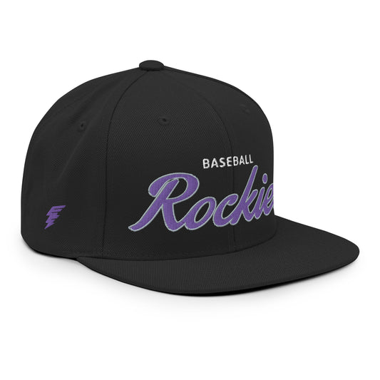 Rockies Classic Black Snapback