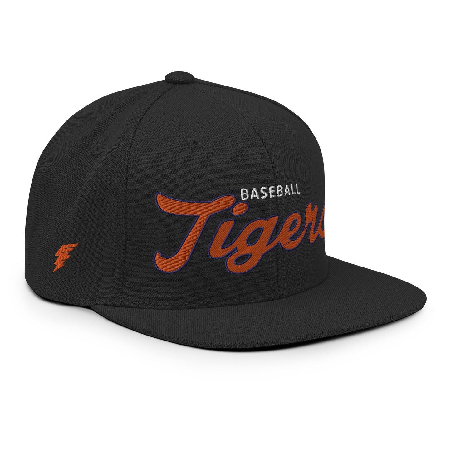 Tigers Classic Black Snapback