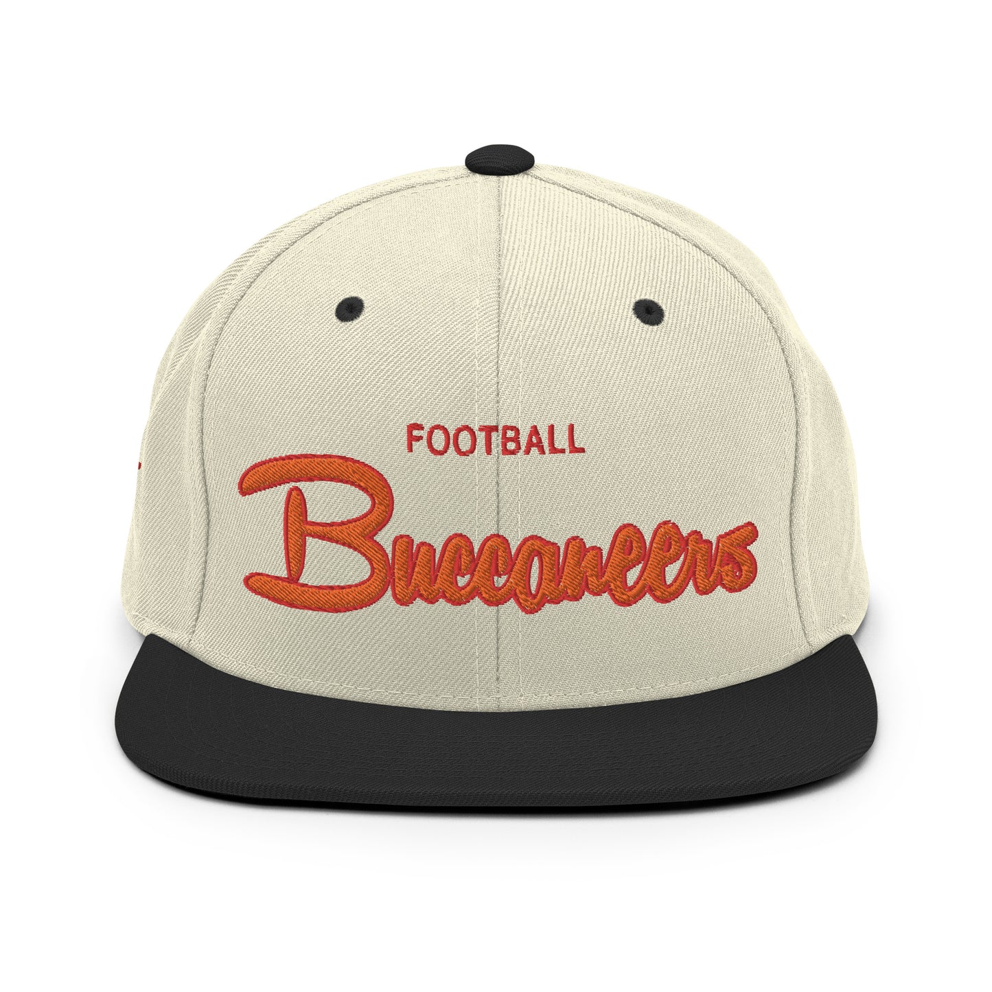 Buccaneers Alternate Natural/Black Snapback