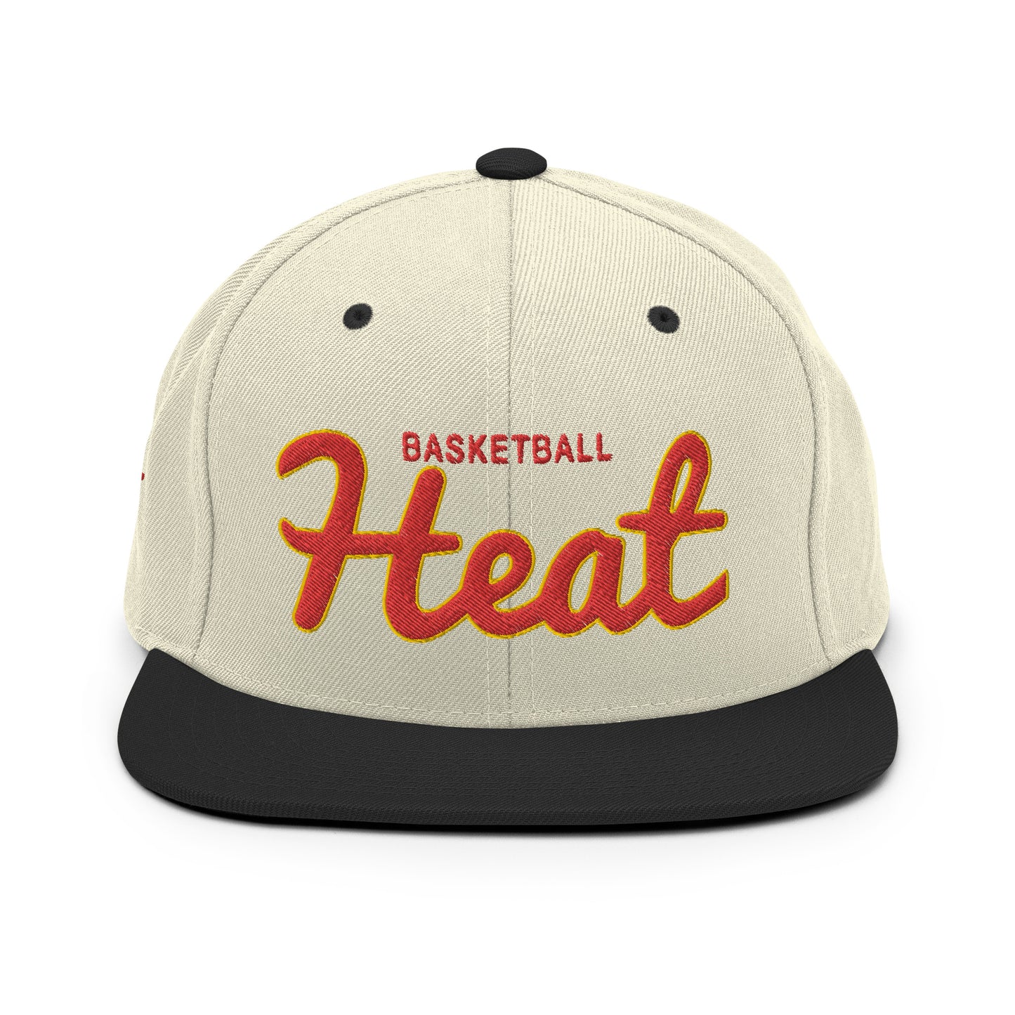 Heat Alternate Natural/Black Snapback