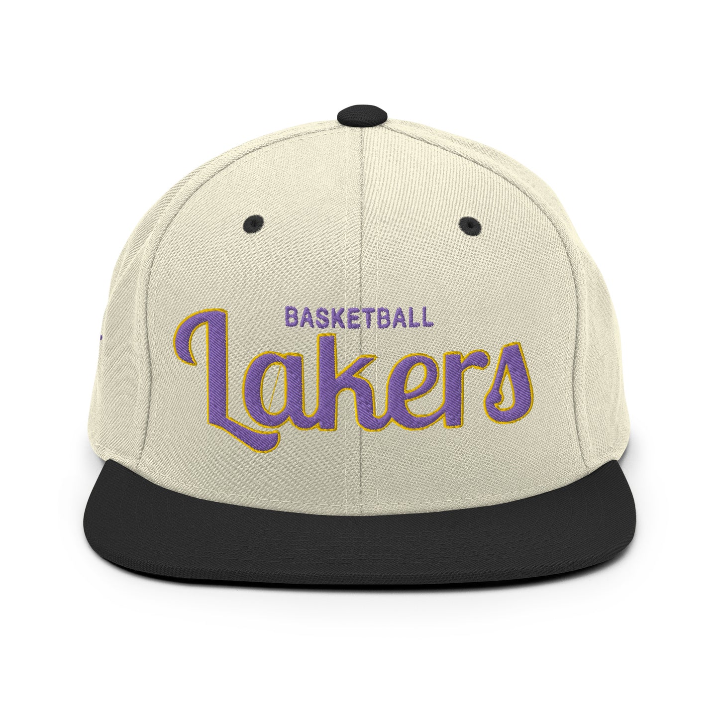Lakers Alternate Natural/Black Snapback