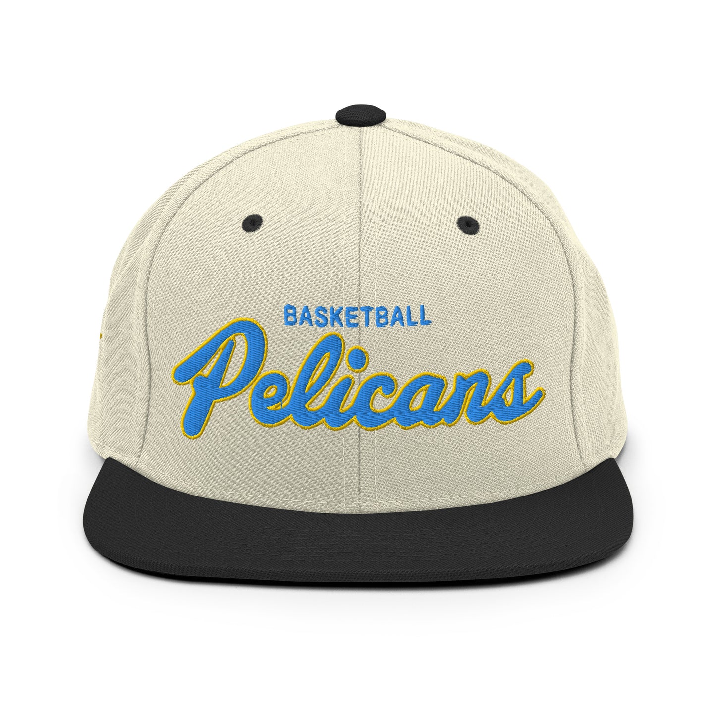 Pelicans Alternate Natural/Black Snapback