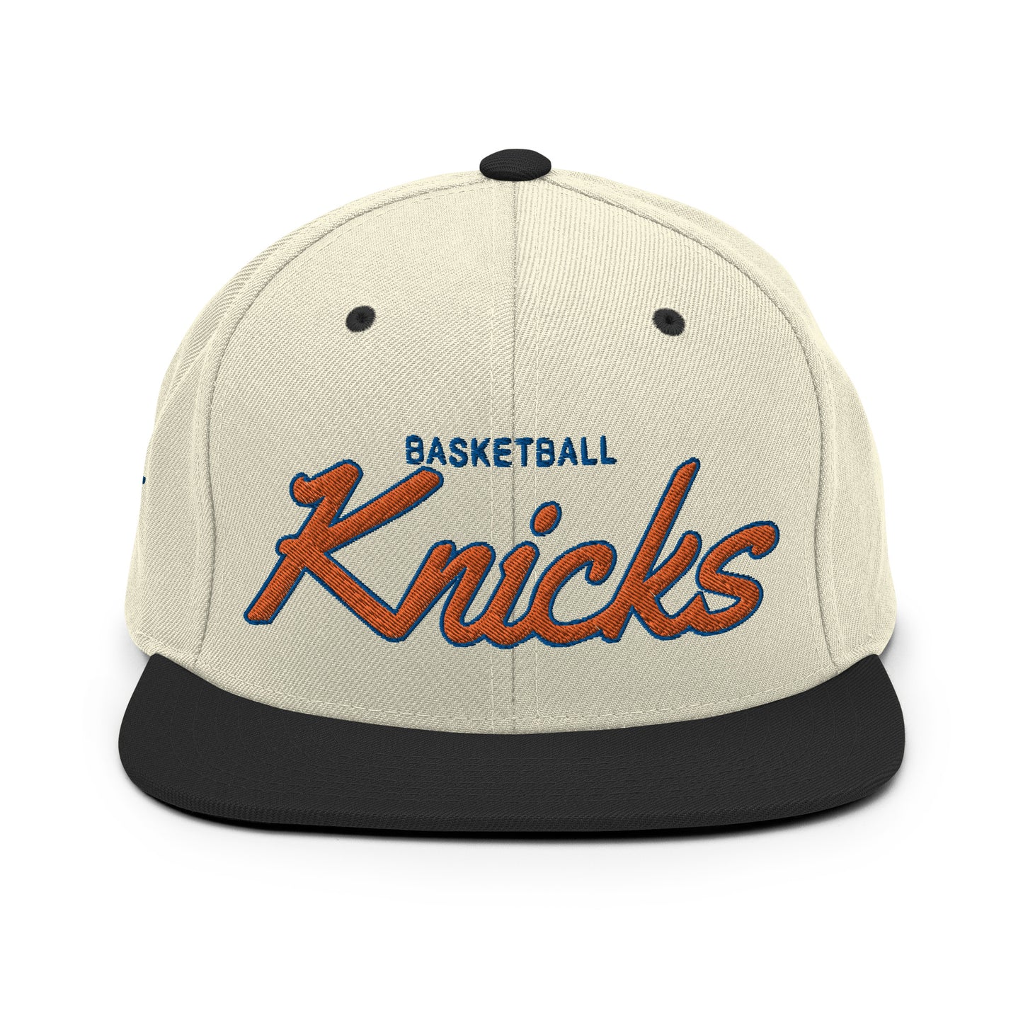 Knicks Alternate Natural/Black Snapback