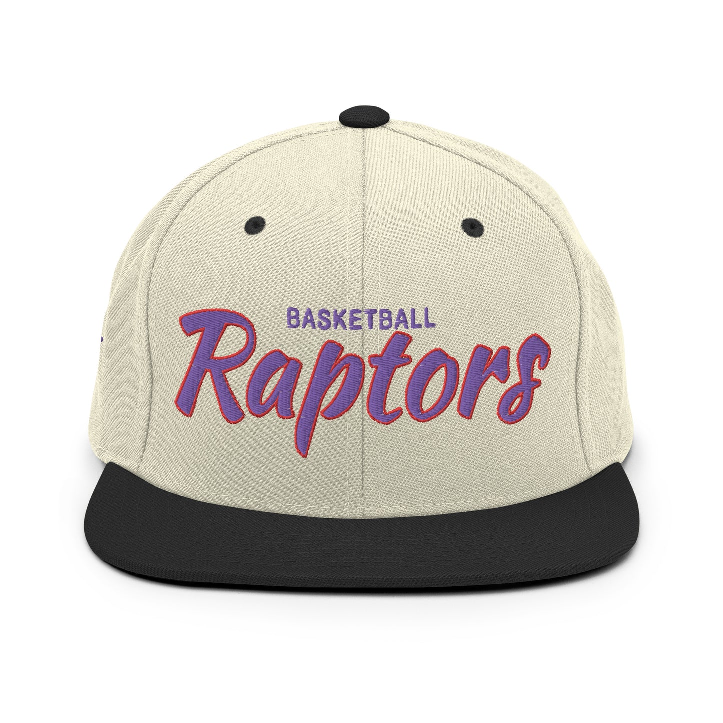 Raptors Alternate Natural/Black Snapback