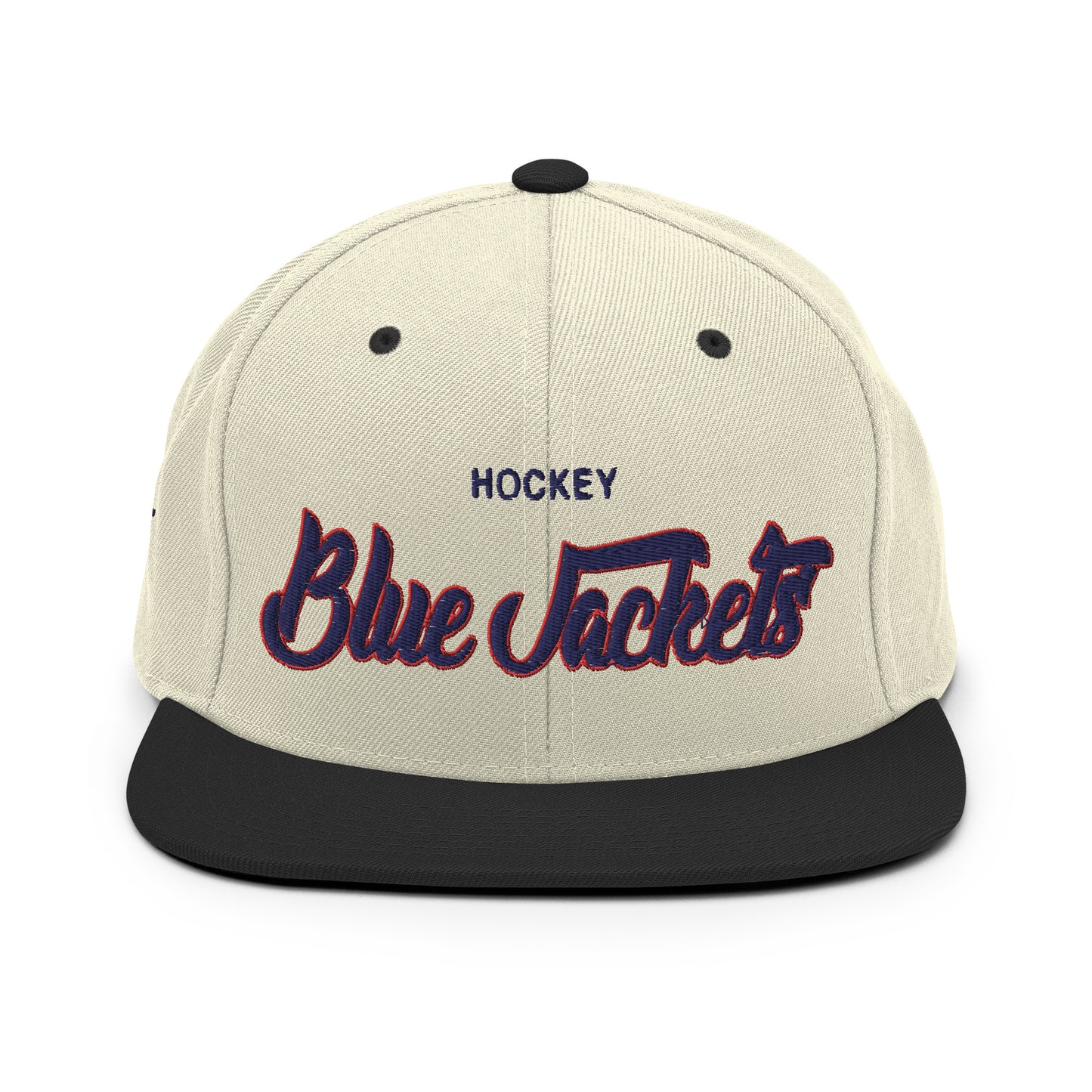 Blue Jackets Alternate Natural/Black Snapback