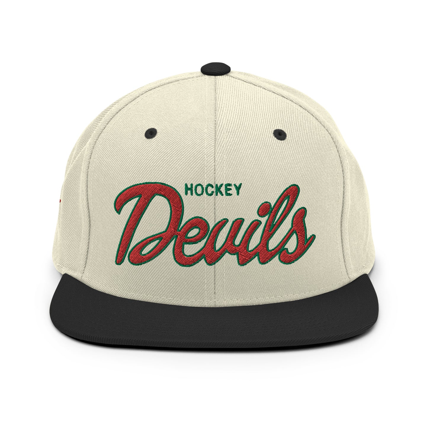 Devils Alternate Natural/Black Snapback