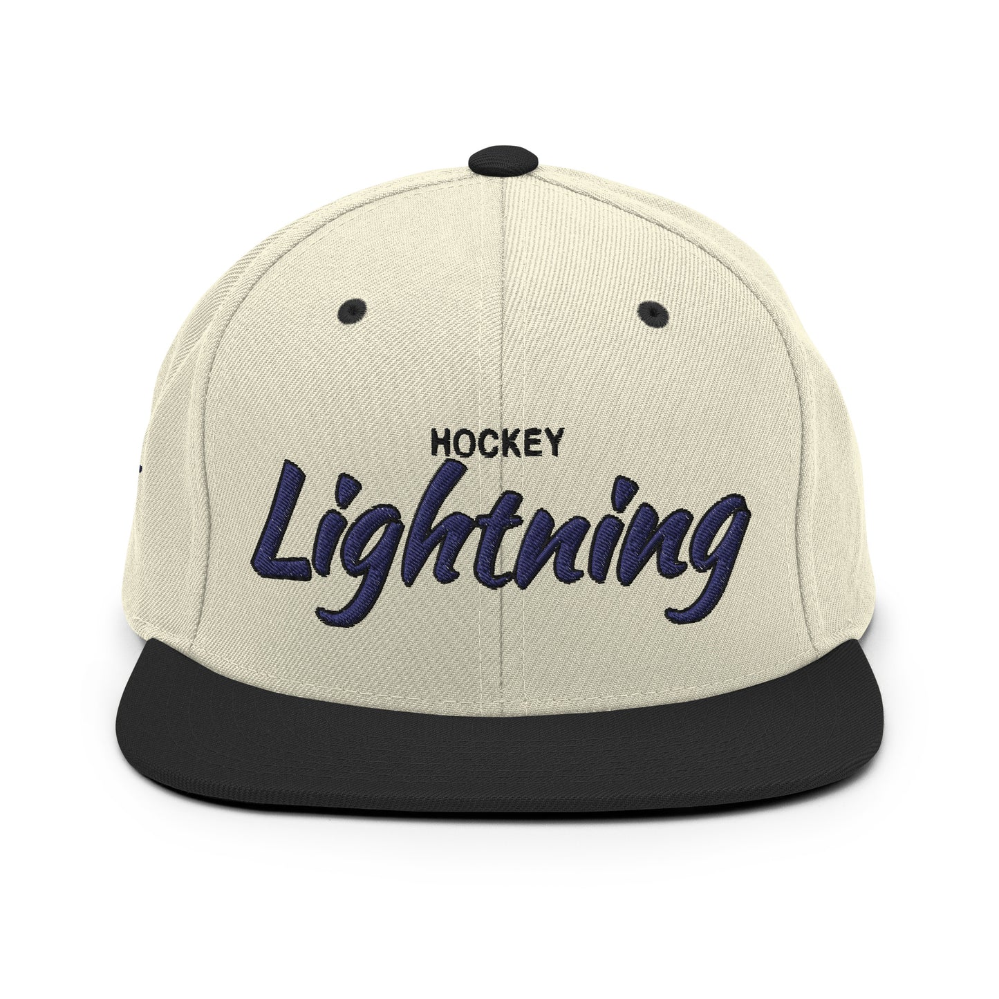 Lightning Alternate Natural/Black Snapback