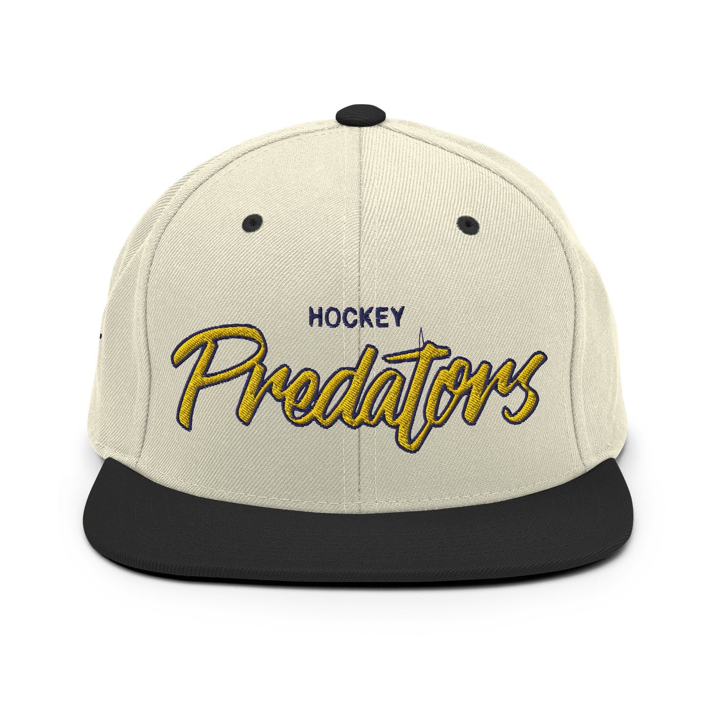 Predators Alternate Natural/Black Snapback