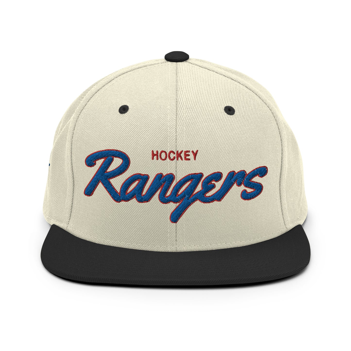 Rangers Alternate Natural/Black Snapback