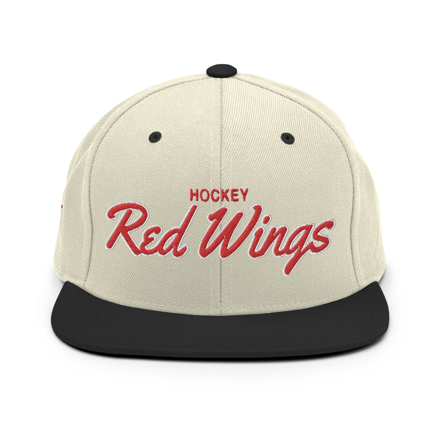 Red Wings Alternate Natural/Black Snapback