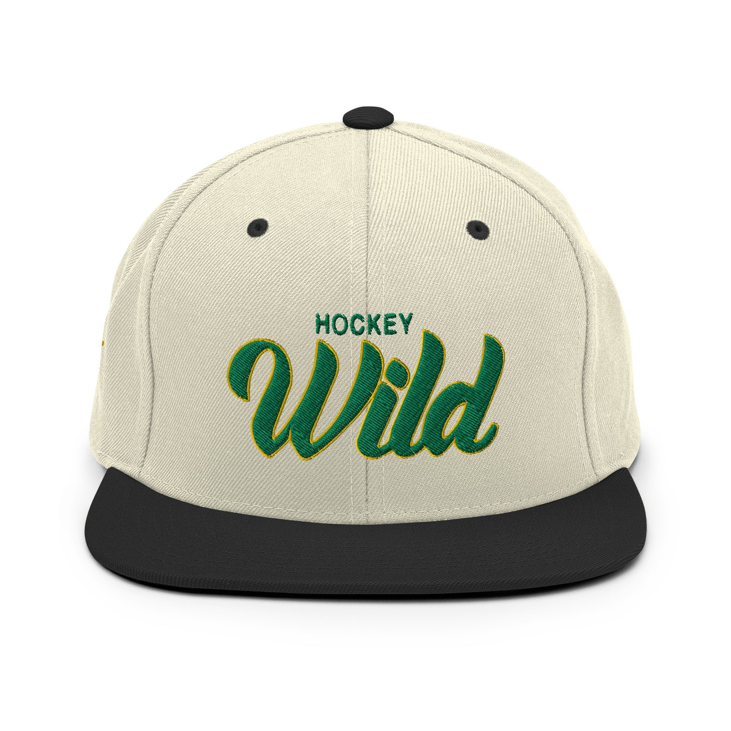 Wild Alternate Natural/Black Snapback