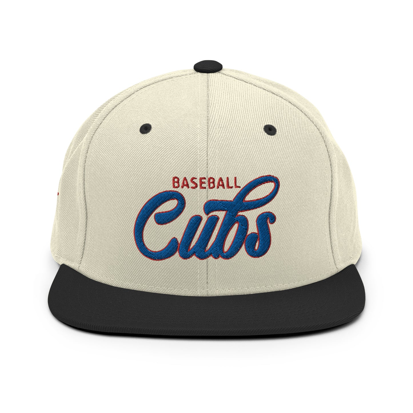 Cubs Alternate Natural/Black Snapback