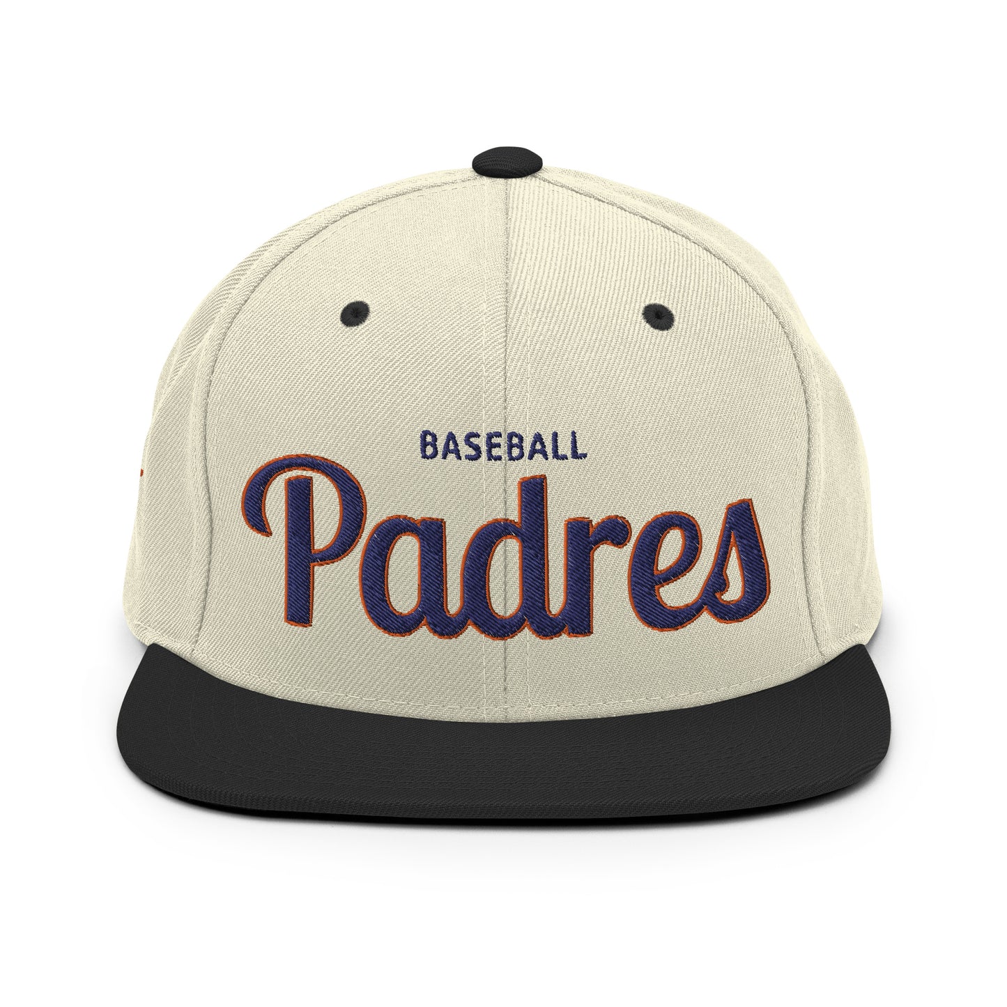 Padres Alternate Natural/Black Snapback