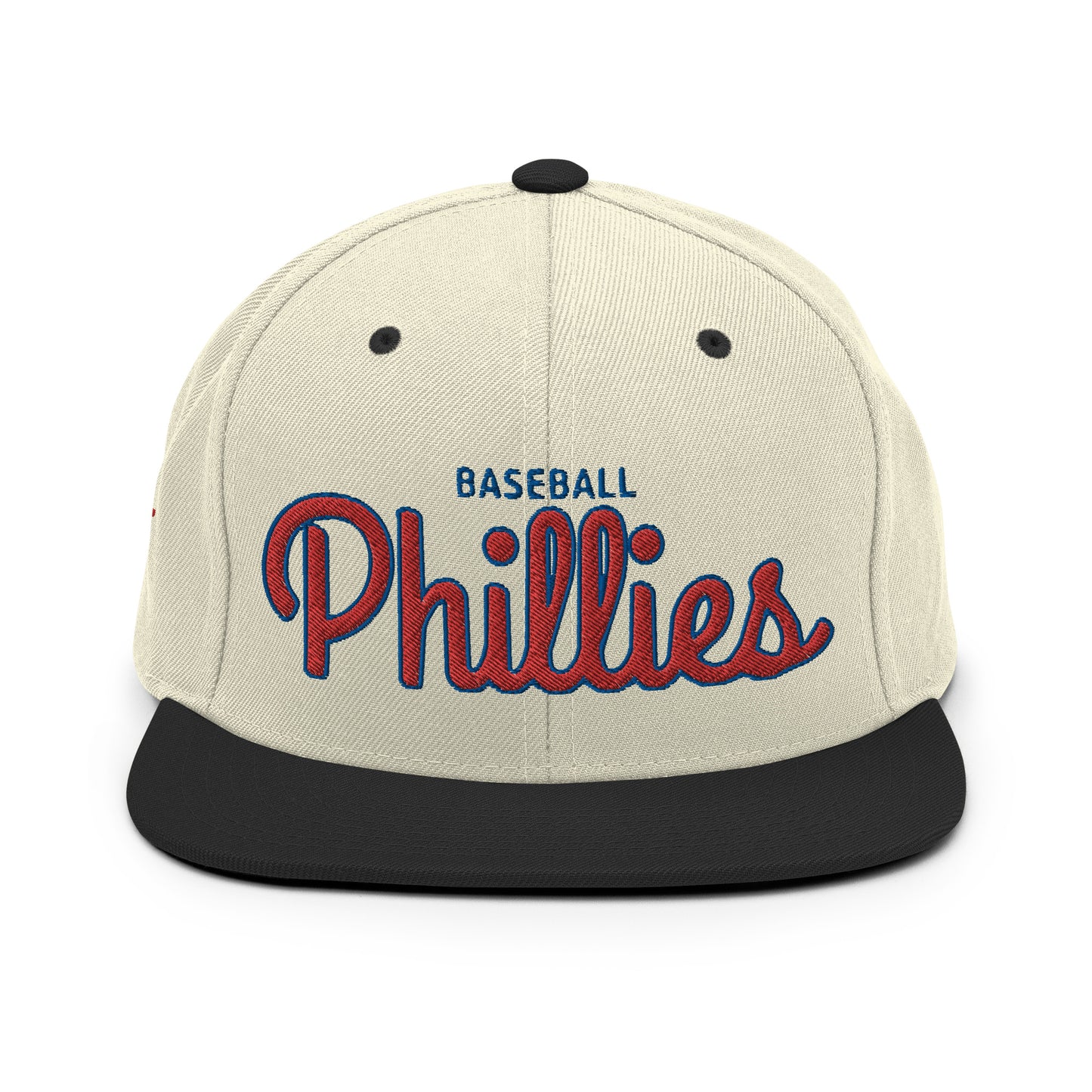 Phillies Alternate Natural/Black Snapback