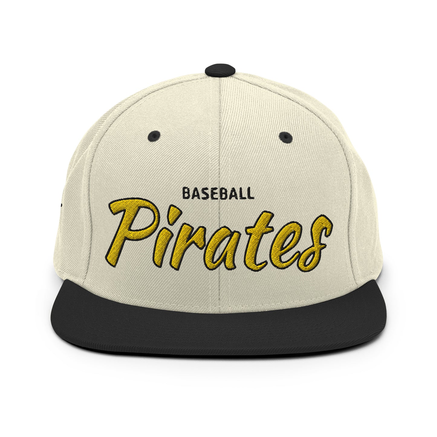 Pirates Alternate Natural/Black Snapback
