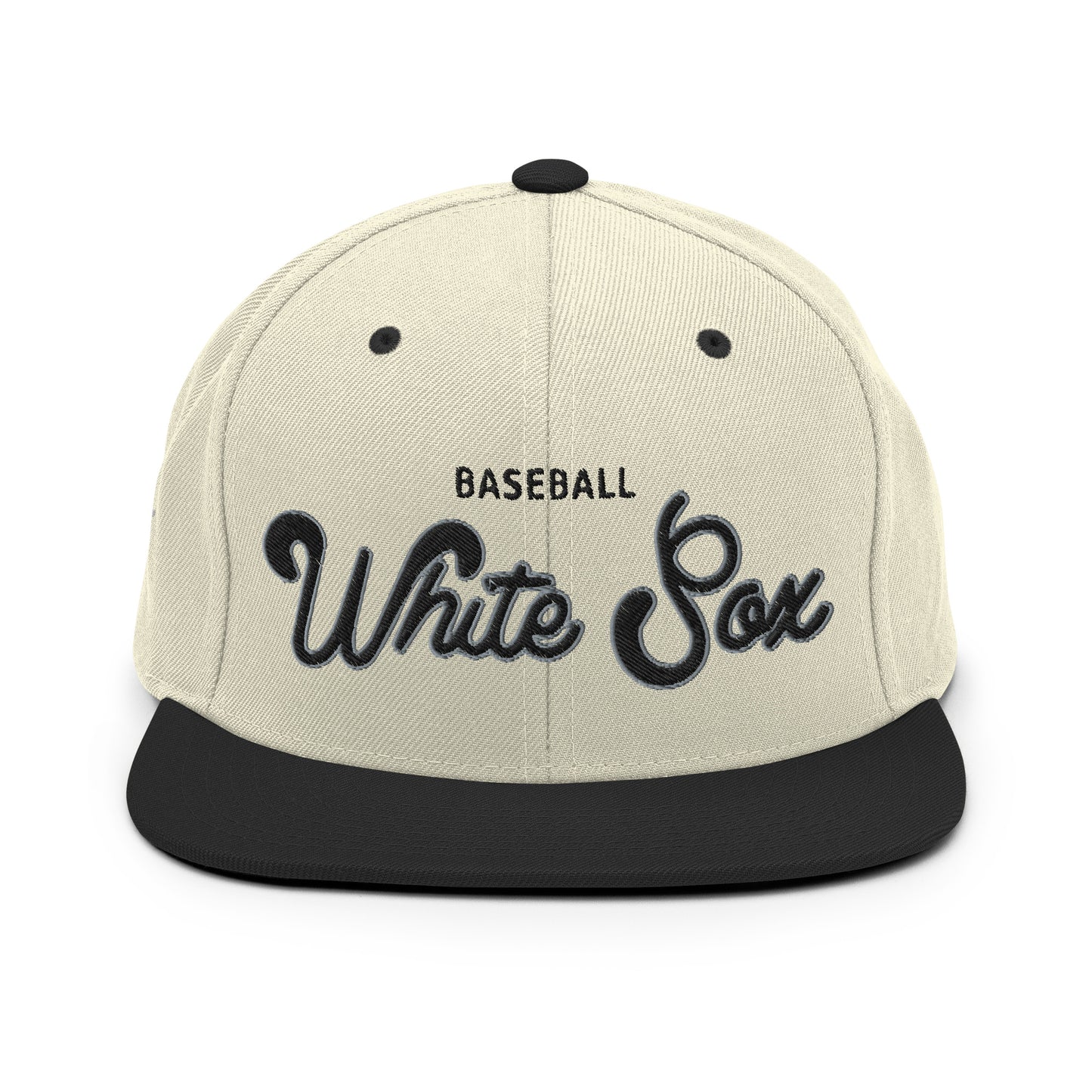 White Sox Alternate Natural/Black Snapback