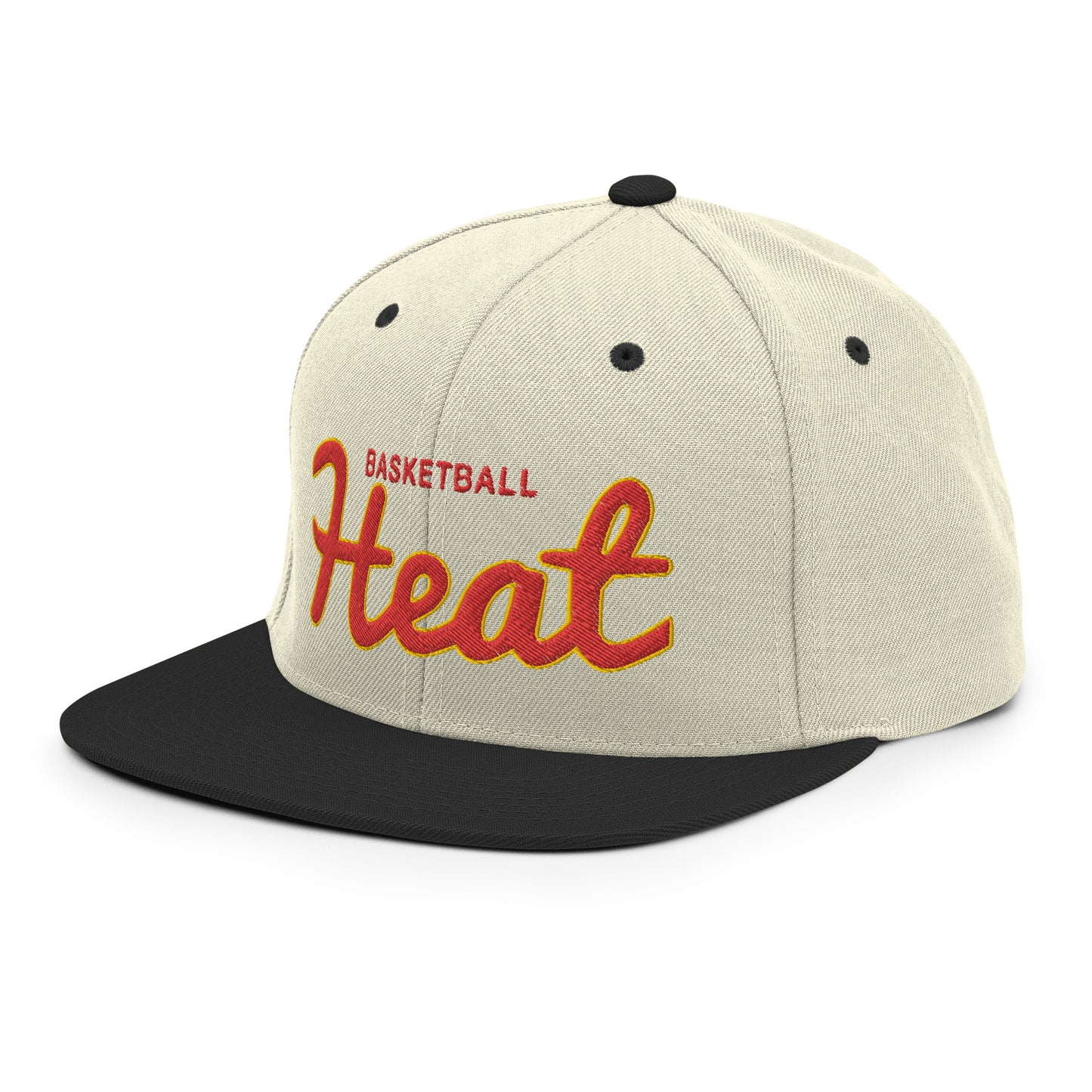 Heat Alternate Natural/Black Snapback