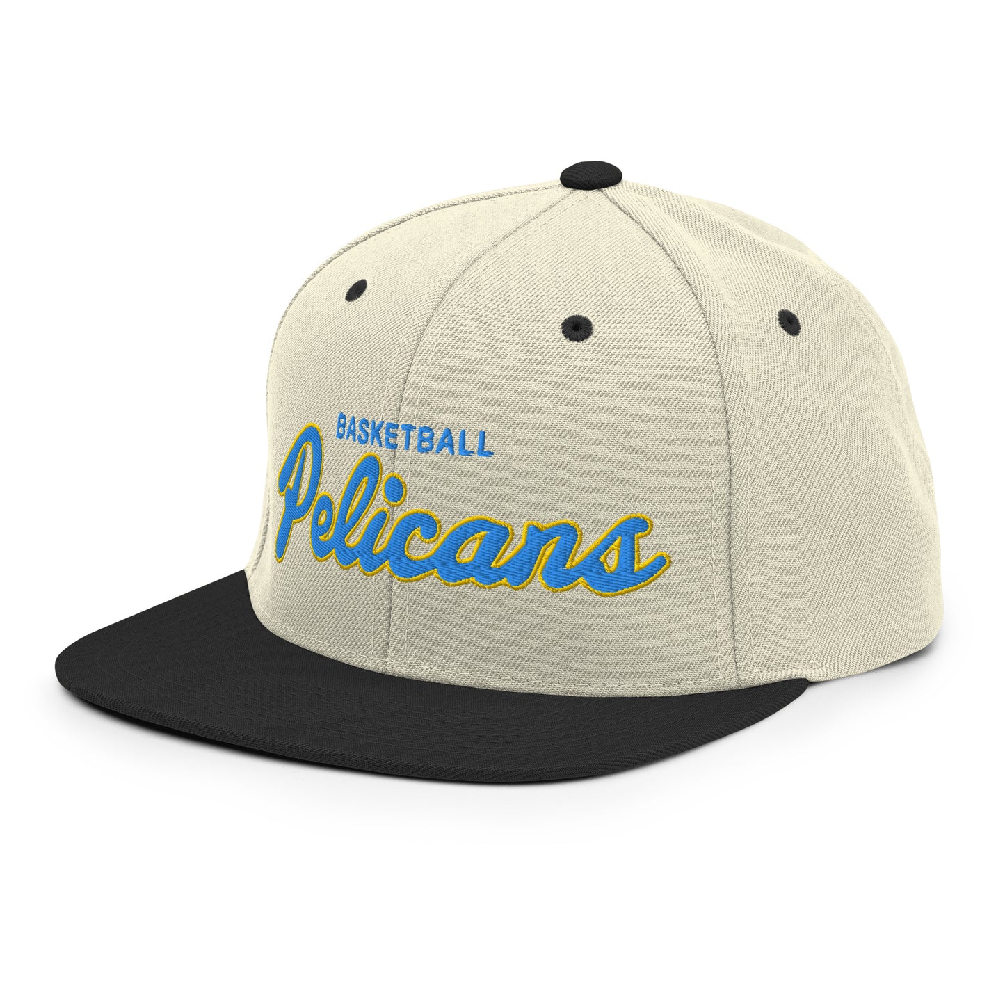 Pelicans Alternate Natural/Black Snapback