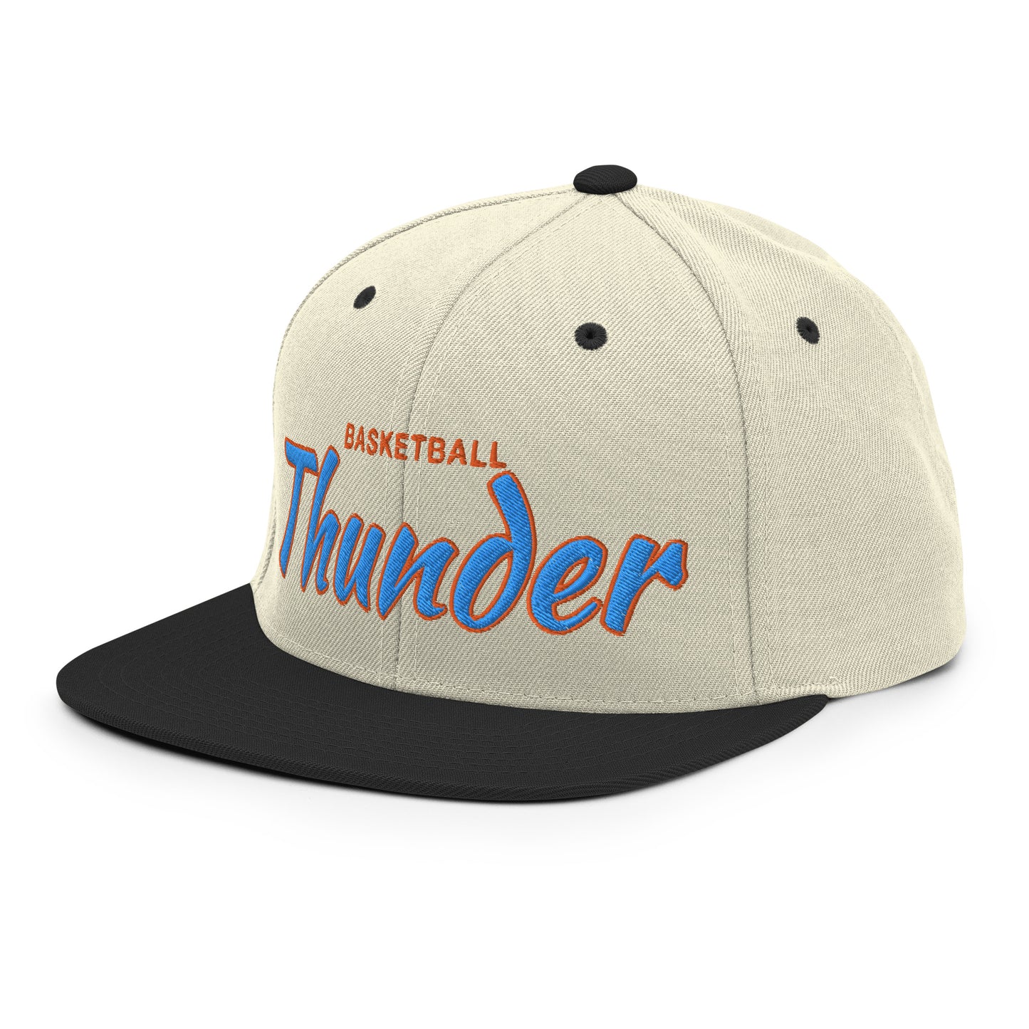 Thunder Alternate Natural/Black Snapback