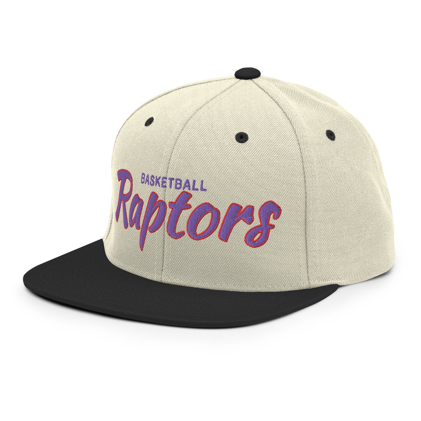 Raptors Alternate Natural/Black Snapback