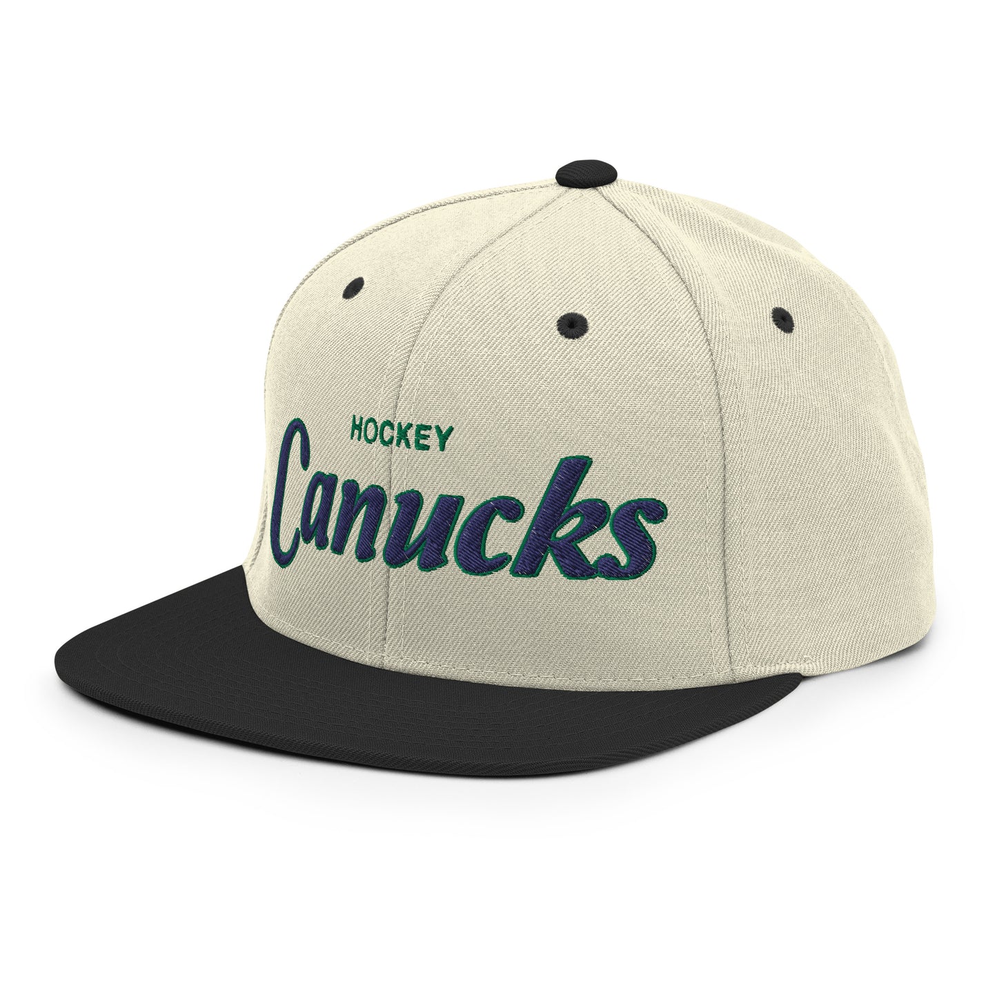 Canucks Alternate Natural/Black Snapback