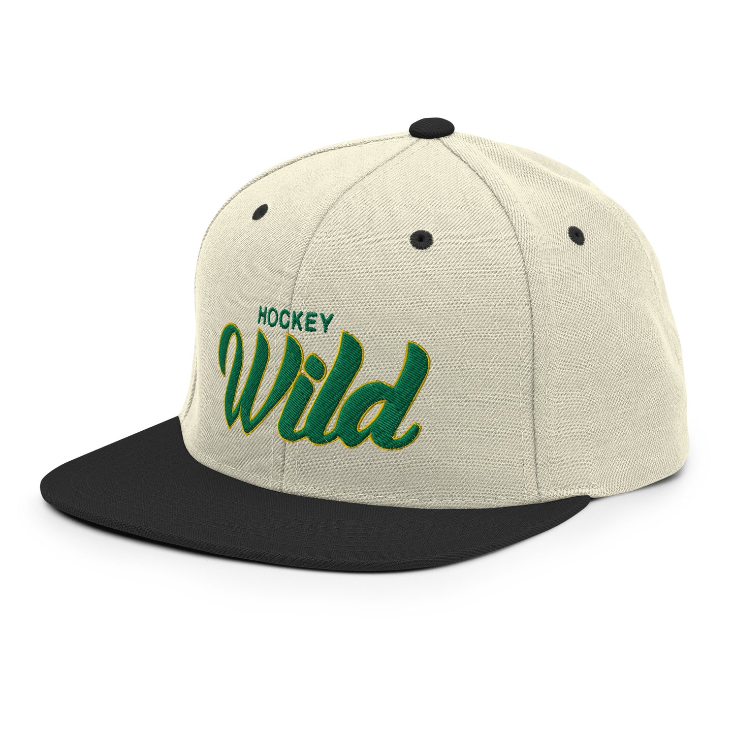 Wild Alternate Natural/Black Snapback