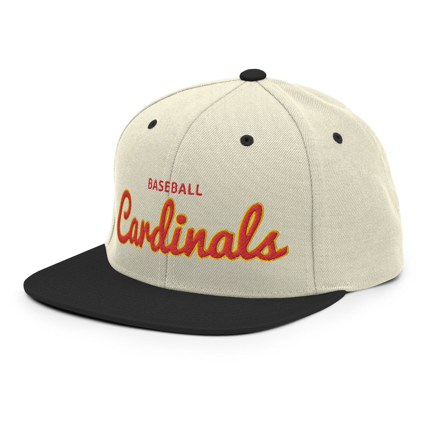 Cardinals Alternate Natural/Black Snapback