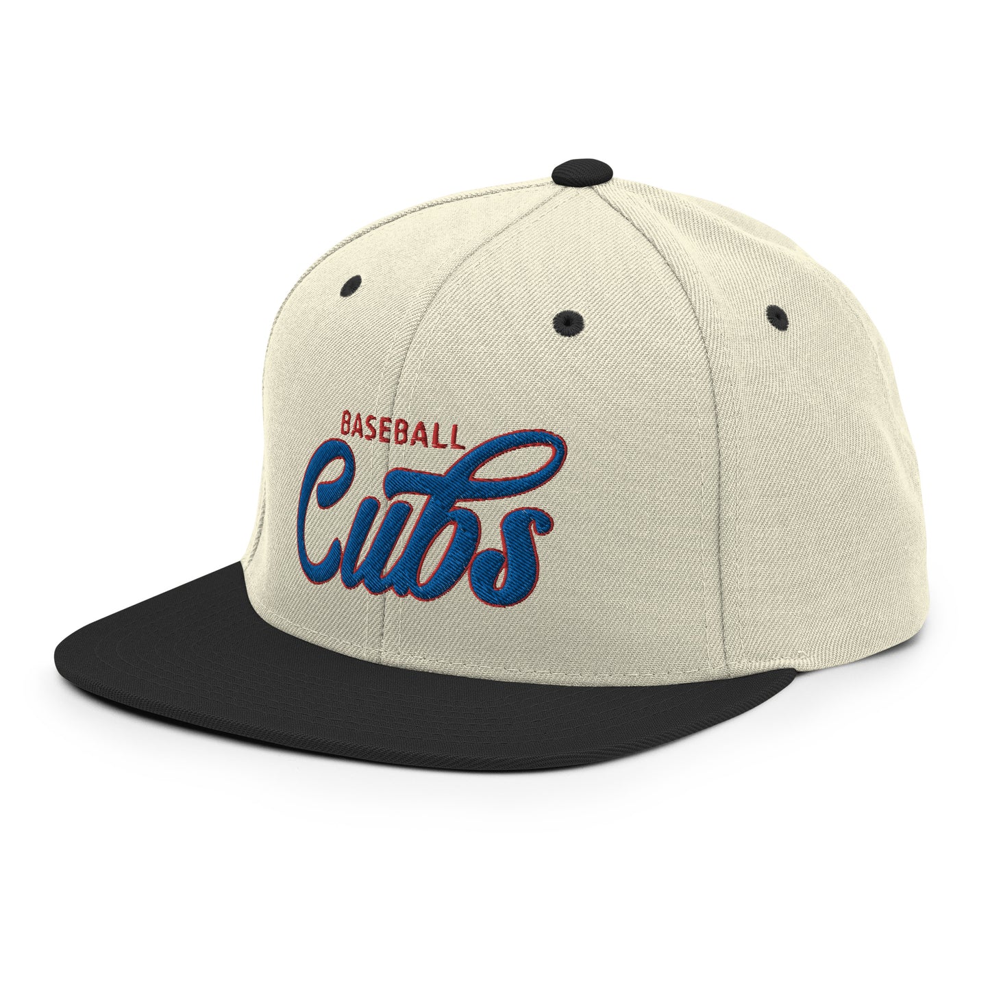 Cubs Alternate Natural/Black Snapback