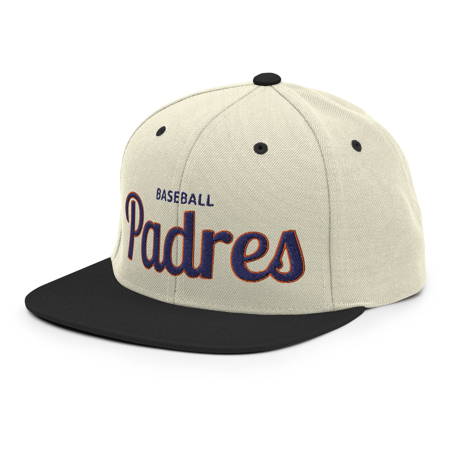 Padres Alternate Natural/Black Snapback
