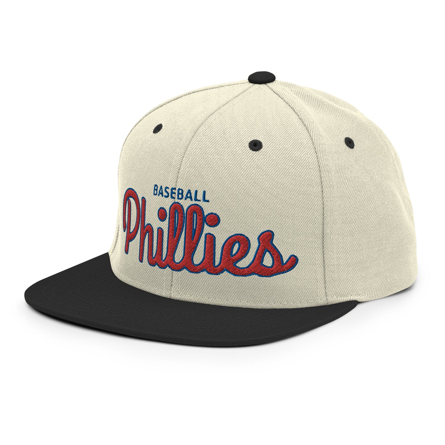 Phillies Alternate Natural/Black Snapback