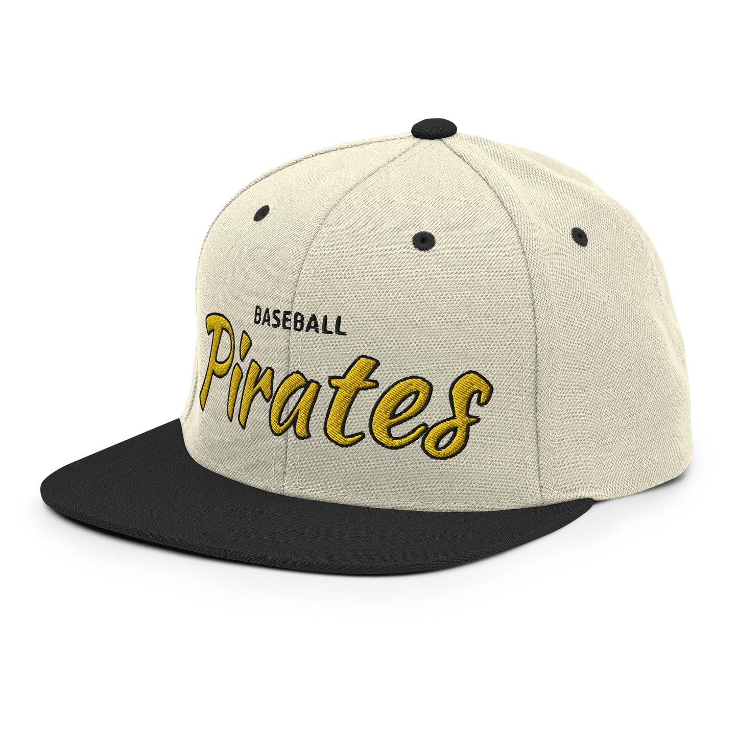 Pirates Alternate Natural/Black Snapback