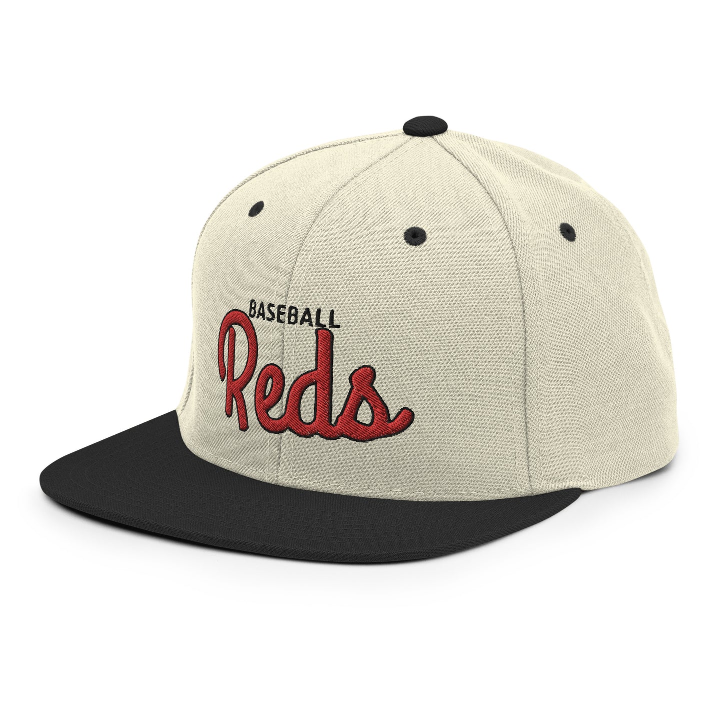 Reds Alternate Natural/Black Snapback