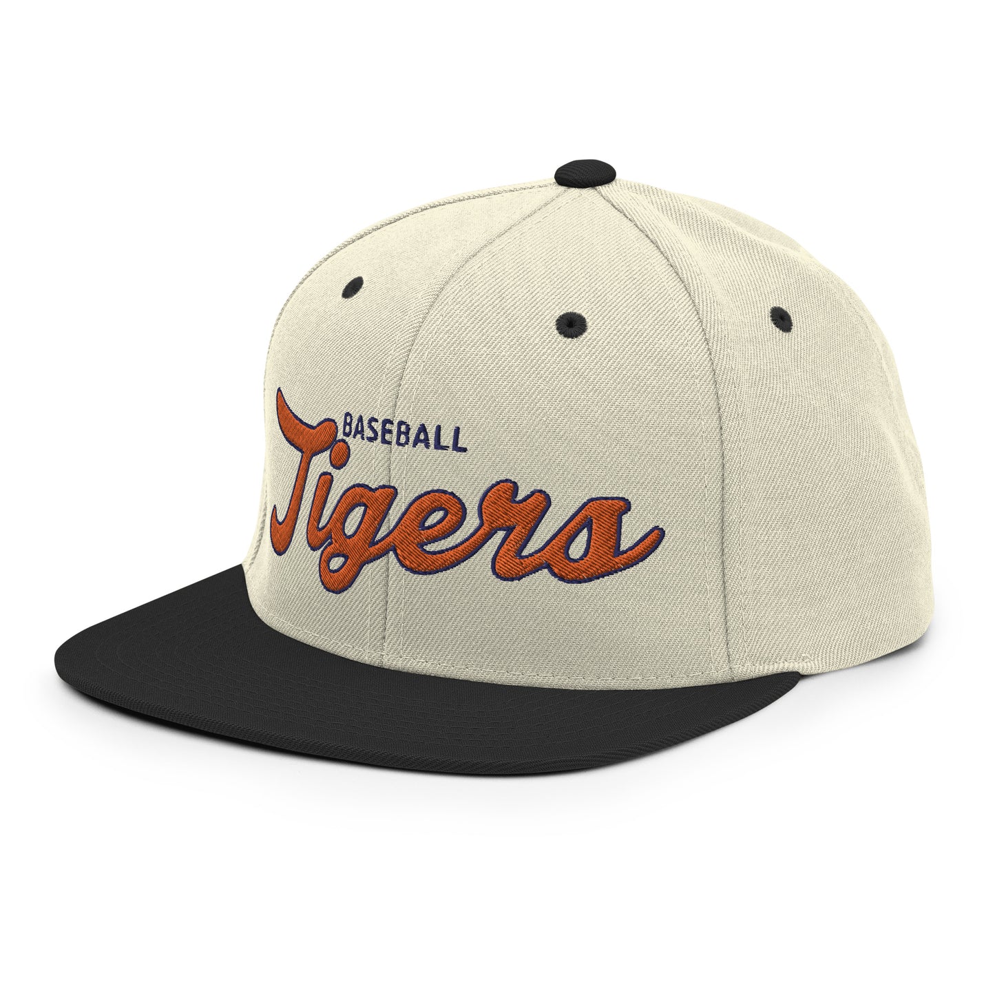 Tigers Alternate Natural/Black Snapback