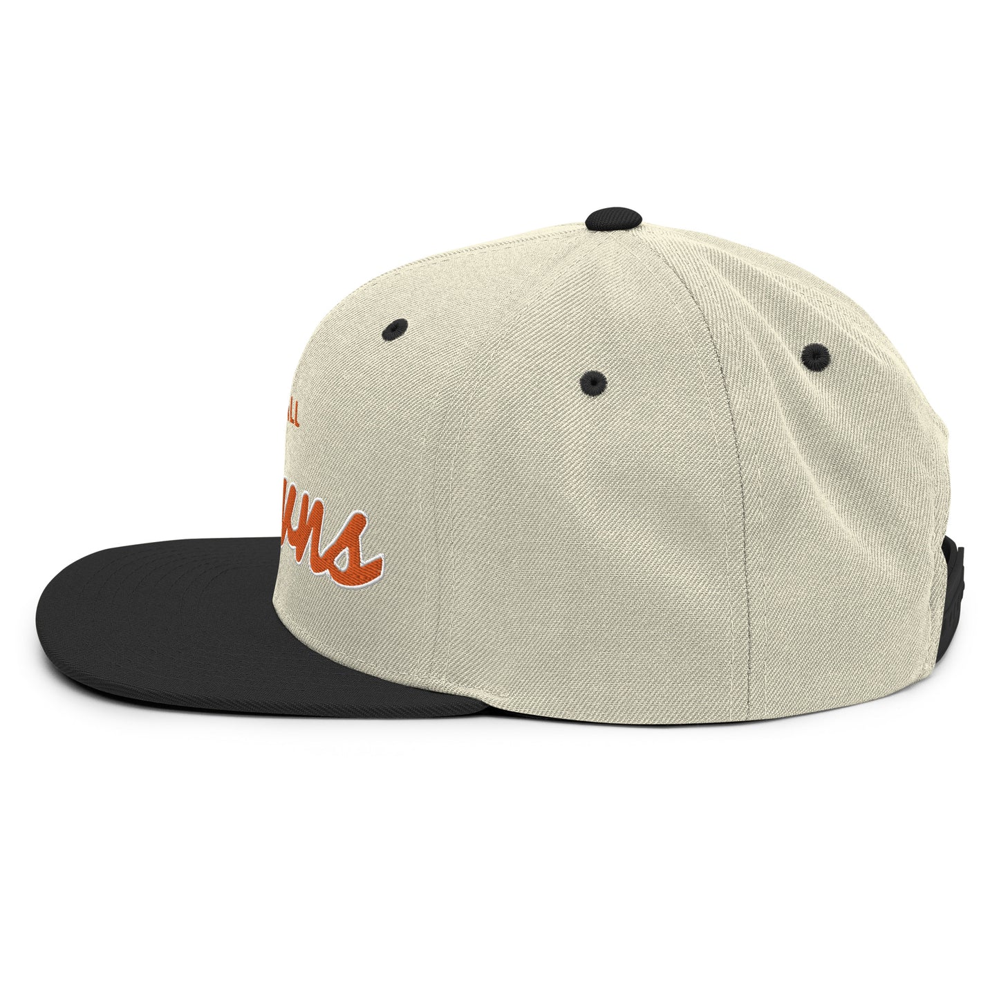 Browns Alternate Natural/Black Snapback