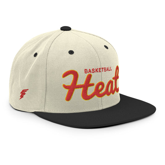 Heat Alternate Natural/Black Snapback