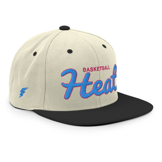 Heat Baby Blue Alternate Natural/Black Snapback