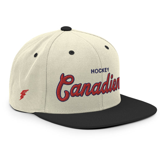 Canadiens Alternate Natural/Black Snapback